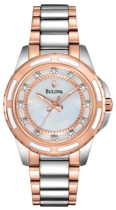 Wrist watch Bulova 98P134 for women - 1 photo, image, picture