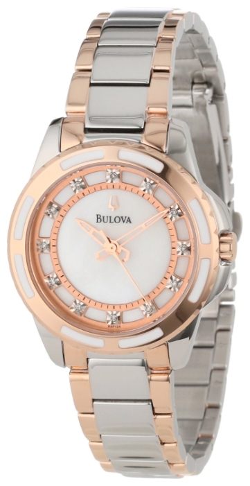 Wrist watch Bulova 98P134 for women - 2 photo, image, picture