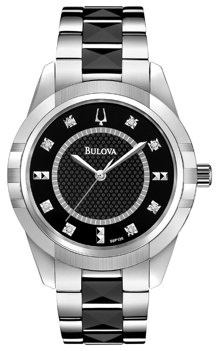 Wrist watch Bulova 98P136 for women - 1 photo, picture, image