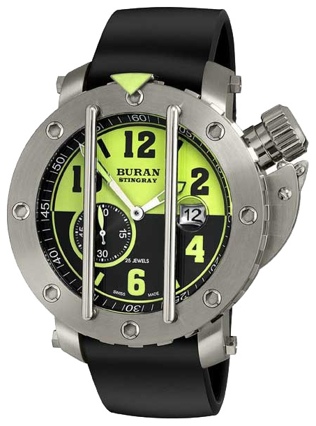 Wrist watch Buran B50-104-7-522-2 for men - 2 picture, photo, image
