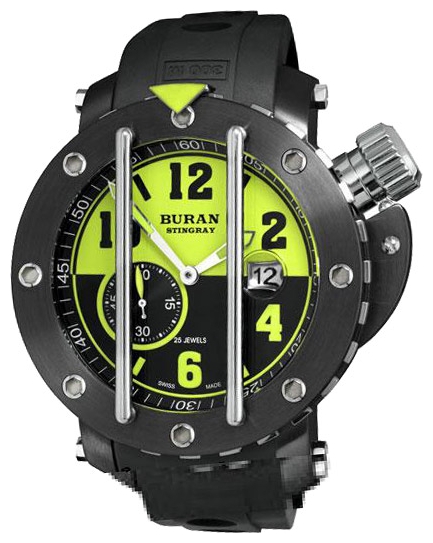 Wrist watch Buran B50-104-8-522-2 for men - 1 photo, picture, image