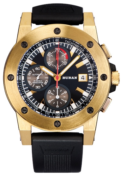 Wrist watch Buran B50-111-6-572-2 for men - 1 photo, picture, image