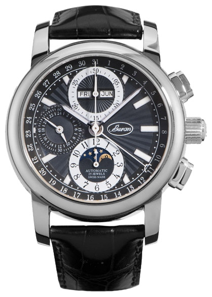 Wrist watch Buran B51-125-1-578-4 for men - 1 photo, image, picture