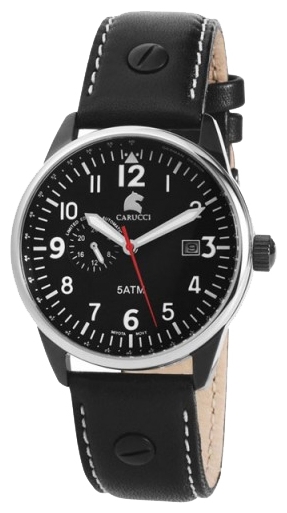 Carucci CA2180BK-WH wrist watches for men - 1 image, picture, photo