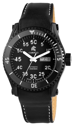 Wrist watch Carucci CA2196BK-WH for men - 1 photo, image, picture