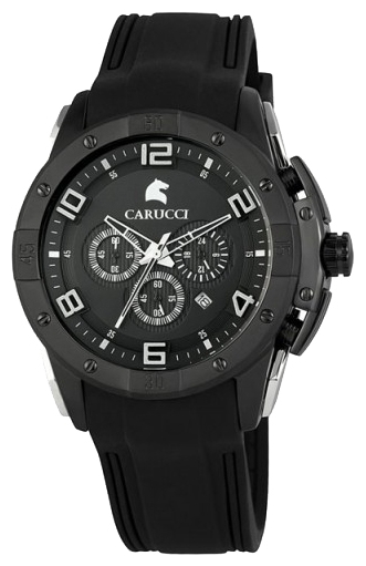 Wrist watch Carucci CA2214BK for men - 1 photo, picture, image
