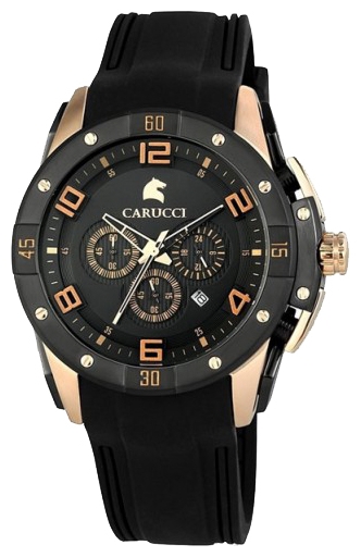 Wrist watch Carucci CA2214BK-RG for men - 1 photo, picture, image