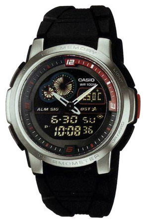 Wrist watch Casio AQF-102W-1B for unisex - 1 photo, image, picture