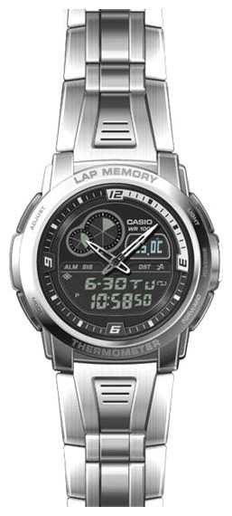 Casio AQF-102WD-1B wrist watches for men - 2 image, picture, photo