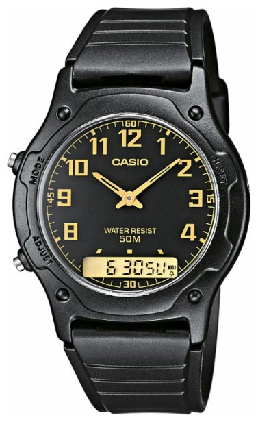 Casio AW-49H-1B wrist watches for men - 1 image, picture, photo