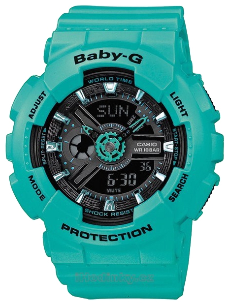 Wrist watch Casio BA-111-3A for unisex - 1 photo, picture, image