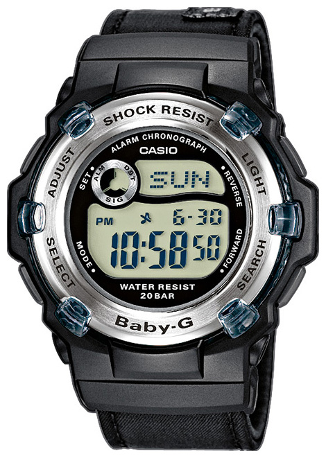 Wrist watch Casio BG-3002V-1 for women - 1 image, photo, picture