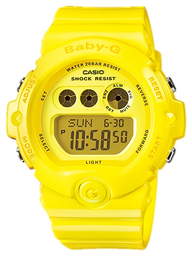 Wrist watch Casio BG-6902-9E for women - 1 picture, image, photo