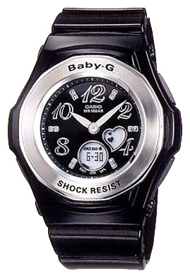 Wrist watch Casio BGA-100-1B for women - 1 picture, image, photo