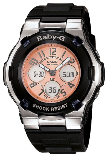 Wrist watch Casio BGA-110-1B for unisex - 1 image, photo, picture