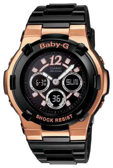 Wrist watch Casio BGA-111-1B for unisex - 1 picture, image, photo