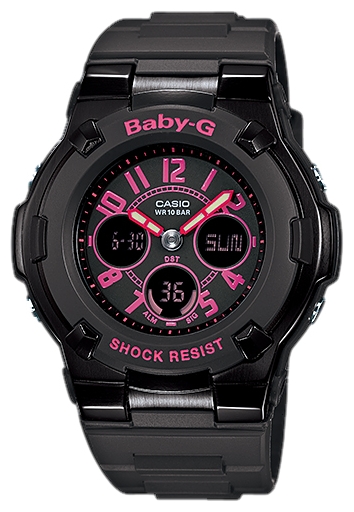 Wrist watch Casio BGA-117-1B1 for unisex - 1 photo, image, picture