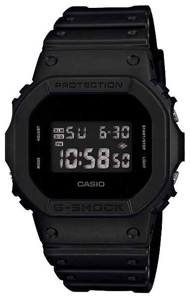 Wrist watch Casio DW-5600BB-1E for men - 1 picture, image, photo
