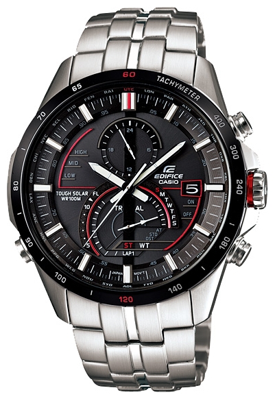 Casio EQS-A500DB-1A wrist watches for men - 1 image, picture, photo