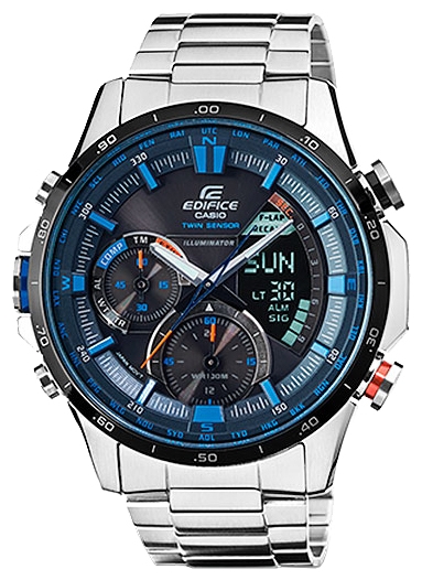 Wrist watch Casio ERA-300DB-1A2 for men - 1 picture, photo, image
