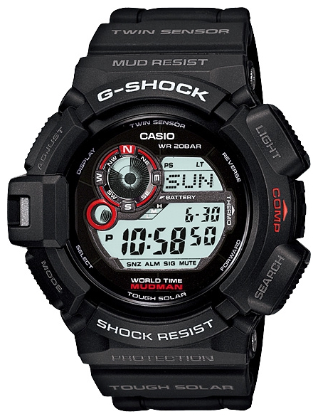 Wrist watch Casio G-9300-1E for men - 1 photo, picture, image