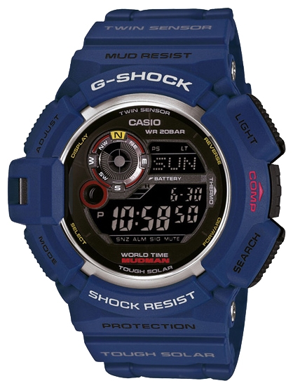Wrist watch Casio G-9300NV-2E for men - 1 photo, image, picture