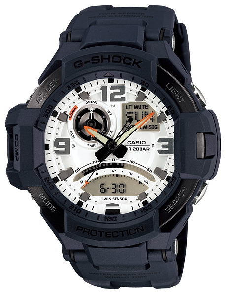 Wrist watch Casio GA-1000-2A for men - 1 photo, picture, image