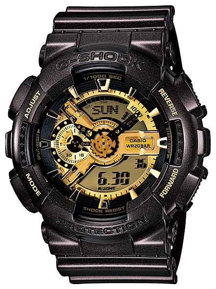 Wrist watch Casio GA-110BR-5A for men - 1 picture, photo, image