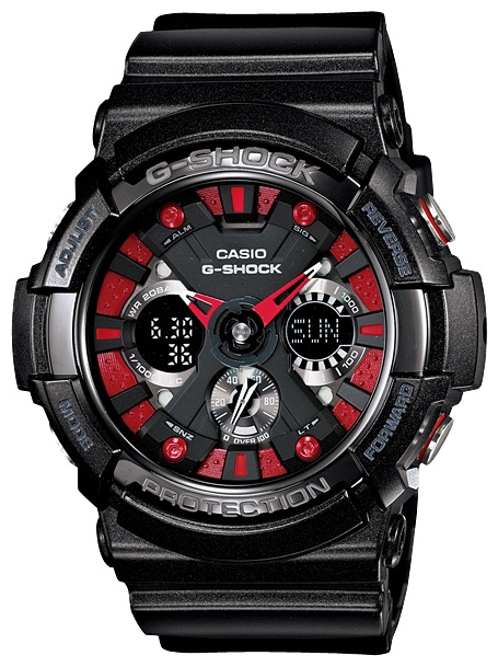 Wrist watch Casio GA-200SH-1A for men - 1 photo, image, picture