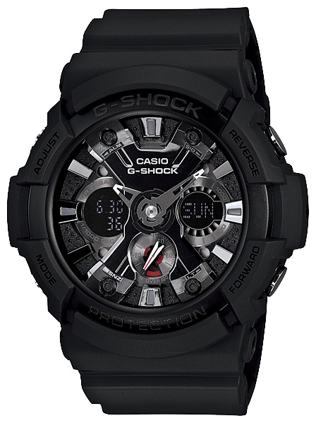 Wrist watch Casio GA-201-1A for men - 1 image, photo, picture
