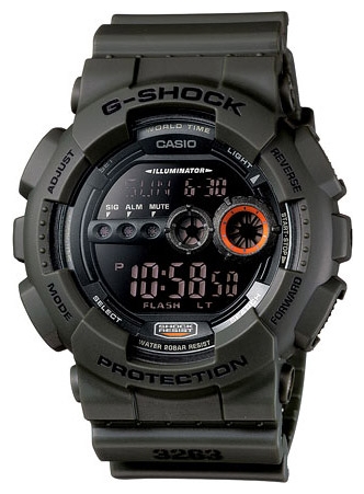 Casio GD-100MS-3E wrist watches for men - 1 image, picture, photo
