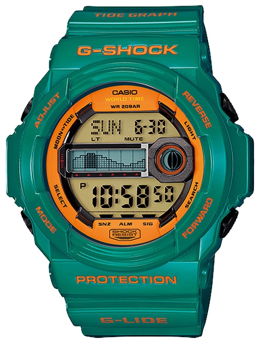 Wrist watch Casio GLX-150B-3E for unisex - 1 photo, picture, image