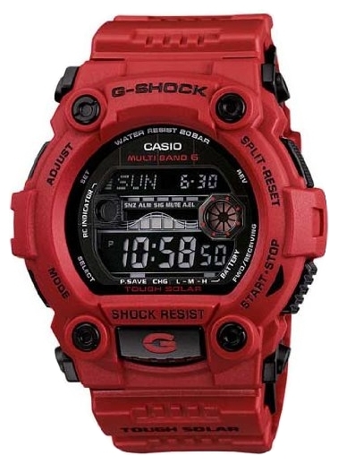 Wrist watch Casio GW-7900RD-4E for men - 1 photo, picture, image