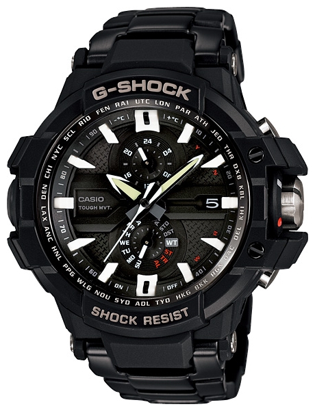 Wrist watch Casio GW-A1000D-1A for men - 1 photo, image, picture