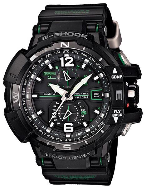 Wrist watch Casio GW-A1100-1A3 for men - 1 photo, picture, image
