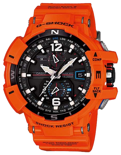 Wrist watch Casio GW-A1100R-4A for men - 1 image, photo, picture