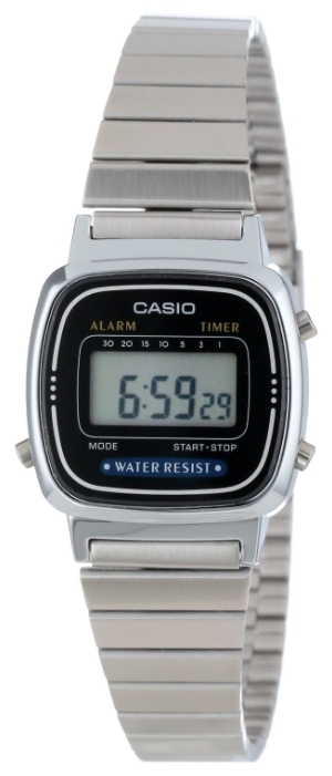 Wrist watch Casio LA-670WA-1D for women - 1 picture, photo, image