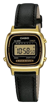 Wrist watch Casio LA-670WEGL-1E for women - 1 picture, photo, image