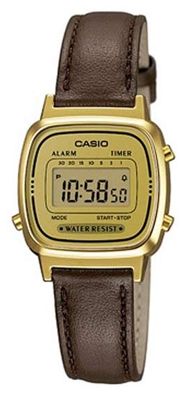Wrist watch Casio LA-670WEGL-9E for unisex - 1 picture, image, photo