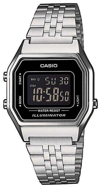 Wrist watch Casio LA-680WEA-1B for unisex - 1 picture, image, photo
