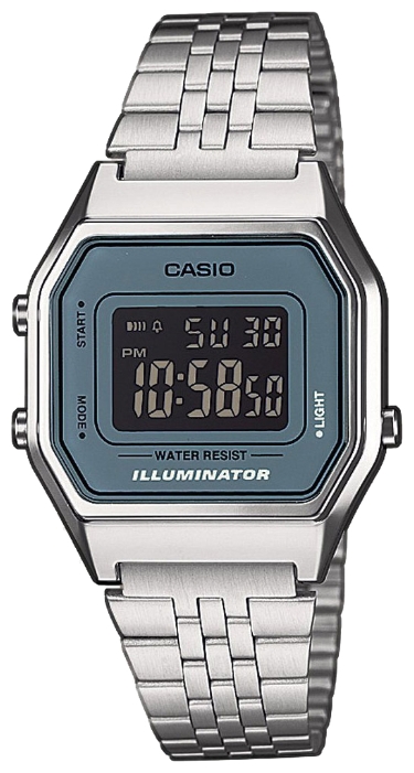 Wrist watch Casio LA-680WEA-2B for unisex - 1 photo, image, picture