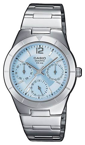 Wrist watch Casio LTP-2069D-2A for women - 1 image, photo, picture