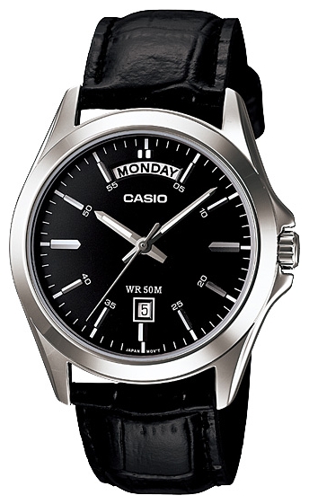 Wrist watch Casio MTP-1370PL-1A for men - 1 photo, picture, image