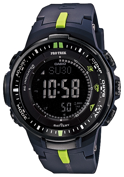 Wrist watch Casio PRW-3000-2E for men - 1 image, photo, picture