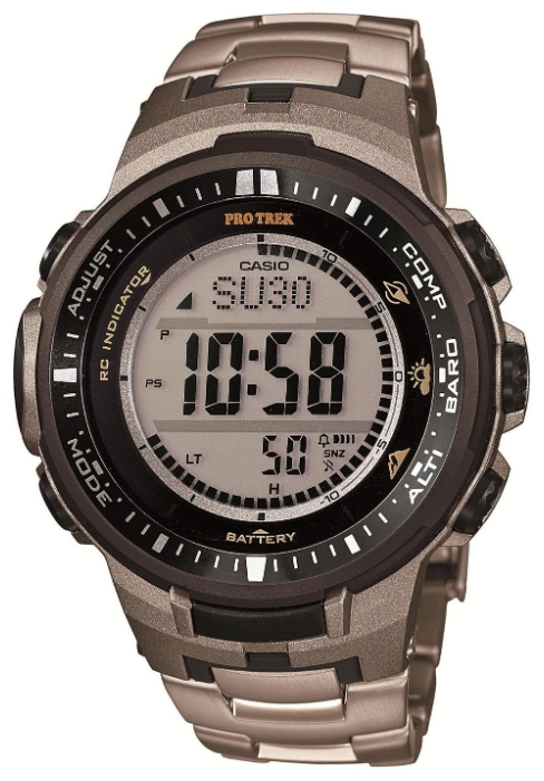 Wrist watch Casio PRW-3000T-7E for men - 1 photo, image, picture