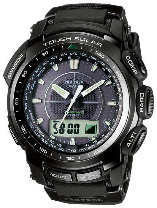 Wrist watch Casio PRW-5100-1E for men - 1 picture, photo, image