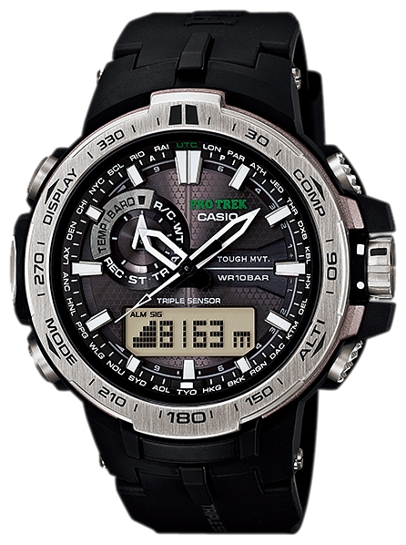 Wrist watch Casio PRW-6000-1E for men - 1 picture, photo, image