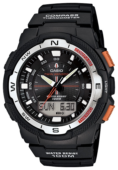 Casio SGW-500H-1B wrist watches for men - 1 image, picture, photo