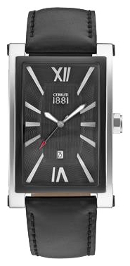 Wrist watch Cerruti 1881 CRB042STB02BK for men - 1 photo, picture, image