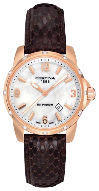 Wrist watch Certina C001.210.36.117.10 for women - 1 photo, image, picture